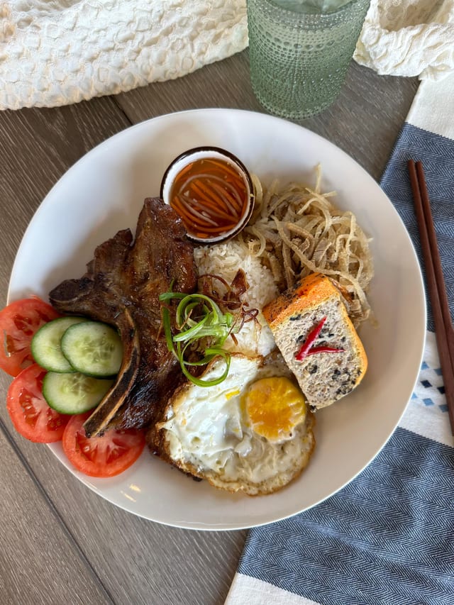 (Com Tam) Pick 2 Rice Plate.