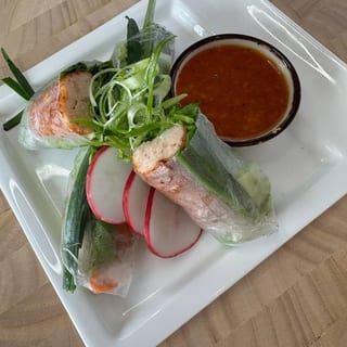 Shrimp Cake Spring Rolls