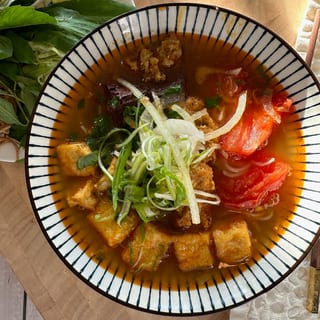 Crabcake Noodle Soup (Bun Rieu)