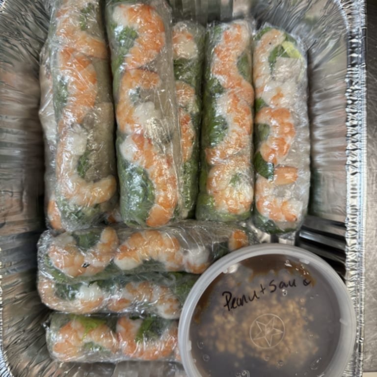 Fresh Spring Rolls Delight